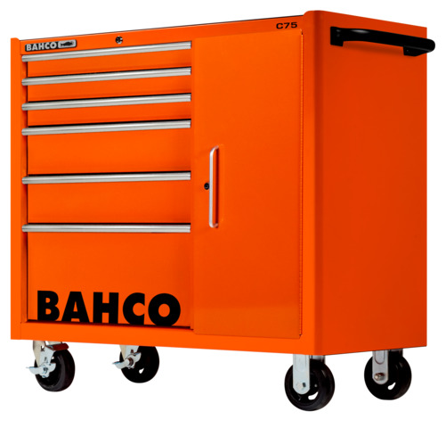 BAHCO - Pochette porte-outils en tissu moyenne 6 l, poignée caoutchouc,  62mmx275mmx330mm